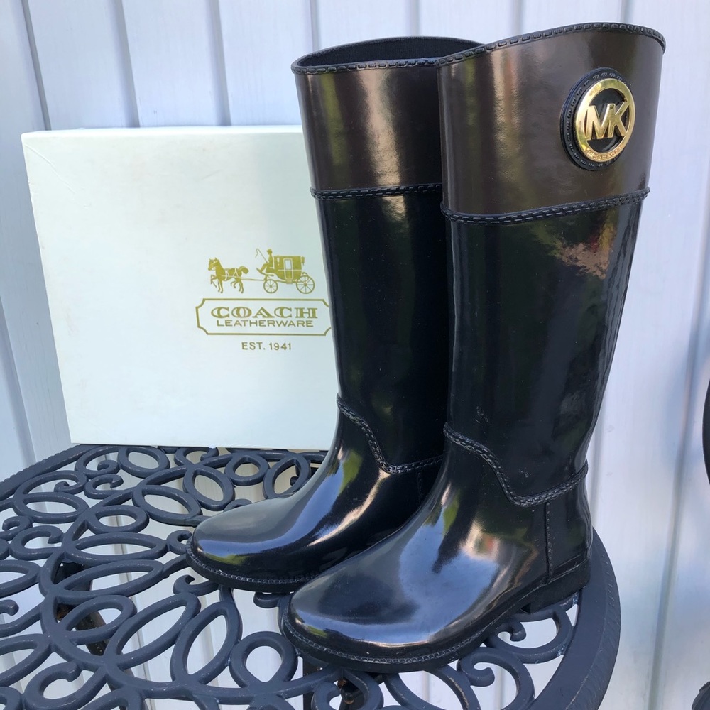 Michael Kors rain boots!!